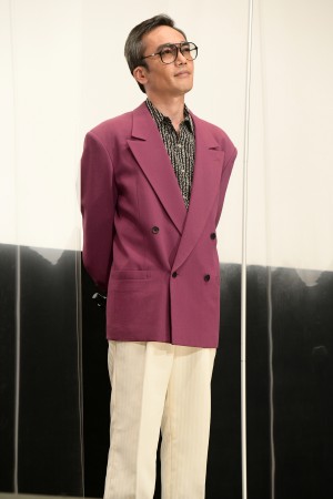 映画『雨に叫べば』舞台あいさつに登場した高橋和也