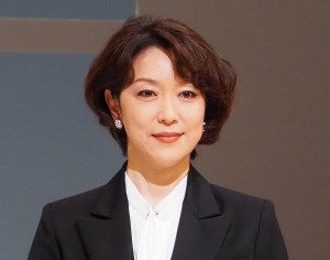 舞台『Le Fils（ル・フィス） 息子』取材会に登場した若村麻由美