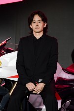 「シン・仮面ライダー対庵野秀明展」合同記者会見に出席した池松壮亮