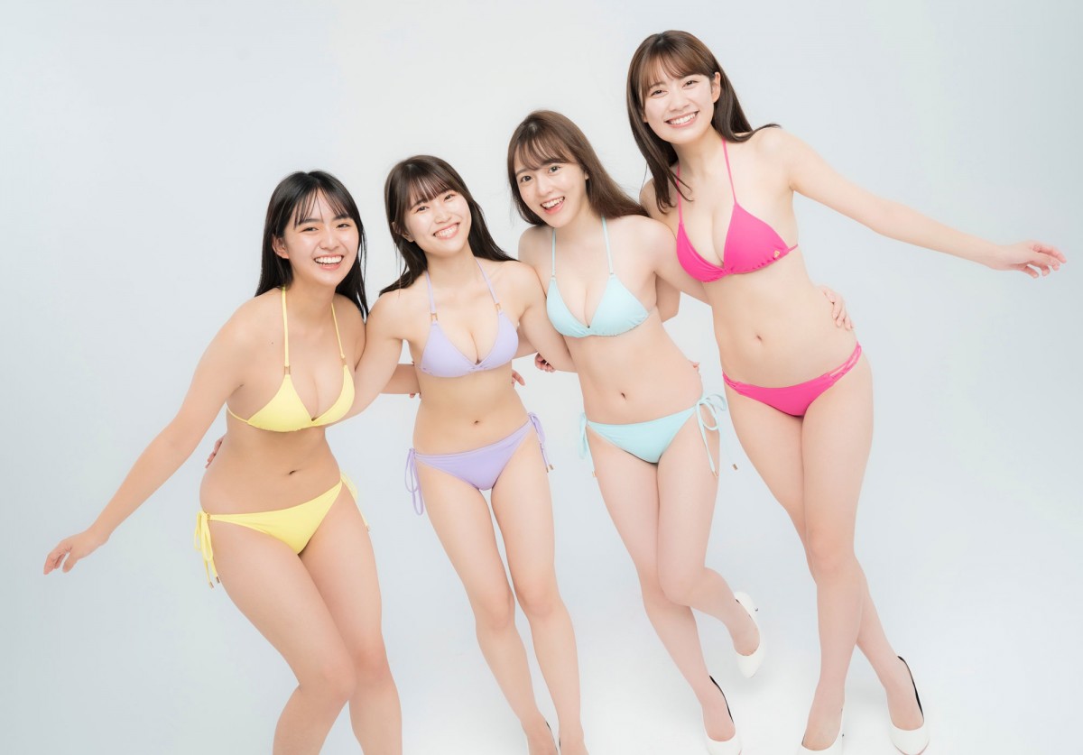 「TIF」人気グラビア企画　豊田ルナ、由良朱合、坂東遥、広山楓がアンバサダー就任