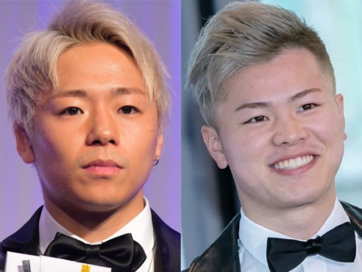 (左から)武尊、那須川天心