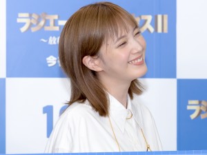 ドラマ『ラジエーションハウスII～放射線科の診断レポート～』取材会に登場した本田翼