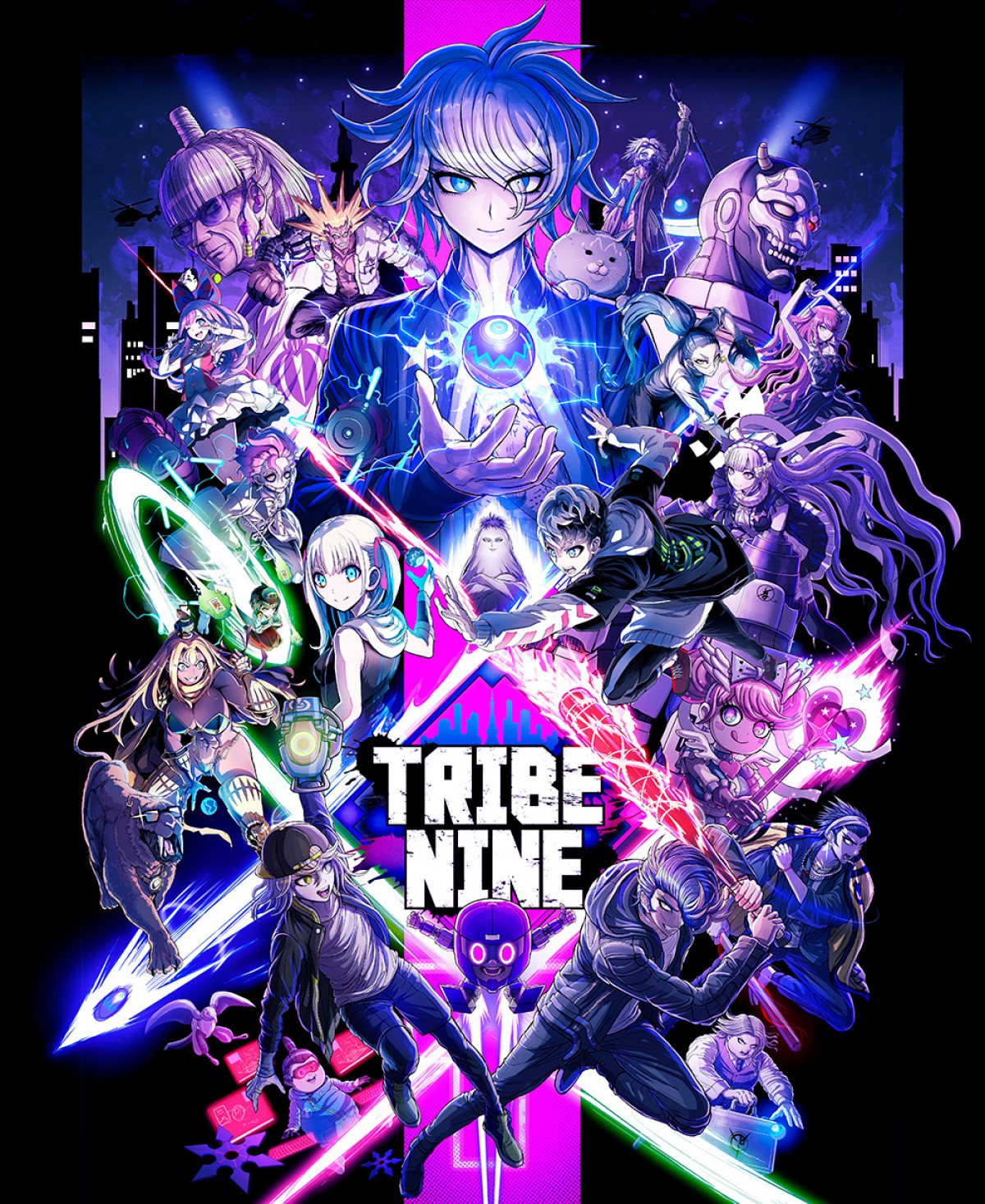 アカツキ×トゥーキョーゲームス『トライブナイン』来年1月TVアニメ化　石田彰ら出演