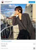 松井愛莉、念願だったショートヘアに　※「松井愛莉」インスタグラム