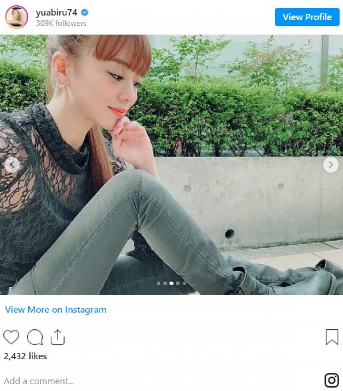あびる優、前髪パッツンでイメチェン　「めちゃかわいい」「リアルバービー」と反響