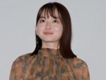 映画『ひらいて』完成披露イベントに登場した山田杏奈