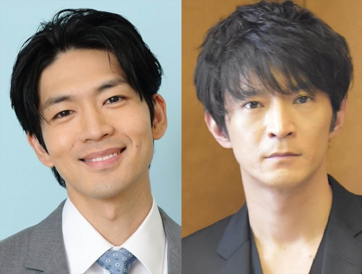 (左から)松下洸平、津田健次郎