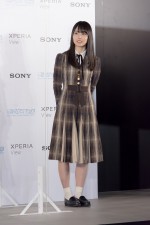 Xperia View×乃木坂46 VRコンテンツ発表会に登場した乃木坂46・賀喜遥香