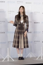 Xperia View×乃木坂46 VRコンテンツ発表会に登場した乃木坂46・梅澤美波