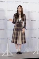 Xperia View×乃木坂46 VRコンテンツ発表会に登場した乃木坂46・梅澤美波
