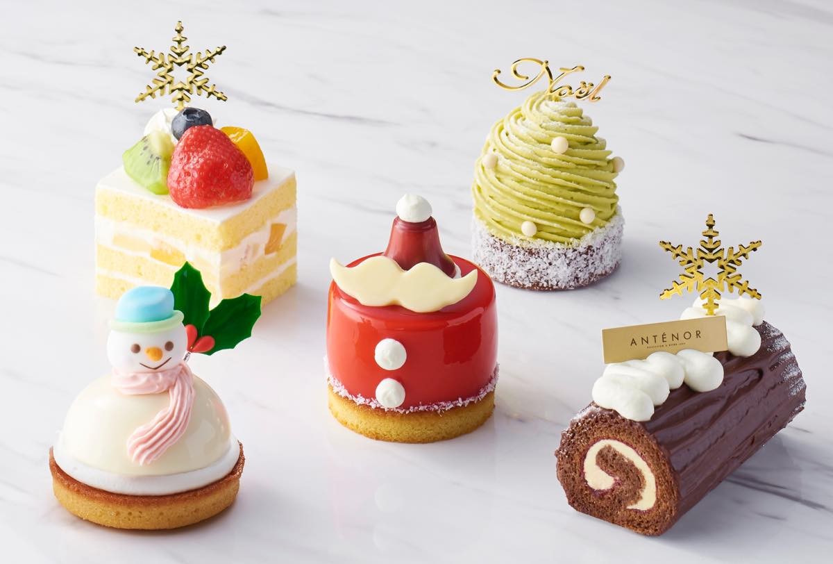 アンテノール“クリスマス限定ケーキ”発売！　サンタや雪だるまモチーフのスイーツ登場