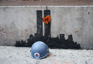 バンクシーのアート