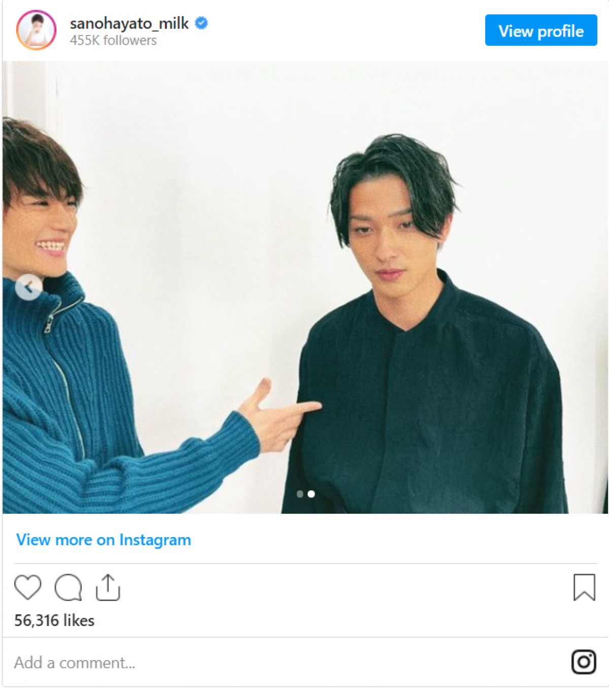 横浜流星＆佐野勇斗、“どーやん”“いっせい”イケメン2SHOTに反響　「顔面偏差値が高すぎる」