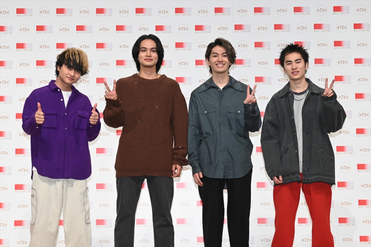 ＜紅白歌合戦＞DISH／／、初出場の紅白に“若干の猫背”　「精一杯歌うだけ！余裕なんかいらない」