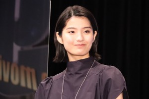 『99.9‐刑事専門弁護士‐ THE MOVIE』完成披露試写会に登場した蒔田彩珠