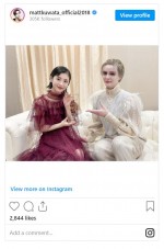 浜辺美波＆Matt、実は高校の先輩と後輩　※「Matt」インスタグラム