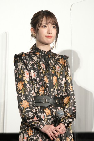 『劇場版 呪術廻戦 0』初日舞台あいさつに登場した小松未可子