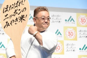 「令和3年産宮城米取扱説明会および新CM発表会」に登場したサンドウィッチマン・伊達みきお