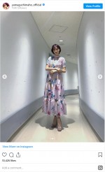 26歳の誕生日を機にバッサリショートヘアにした山口真帆　※「山口真帆」インスタグラム