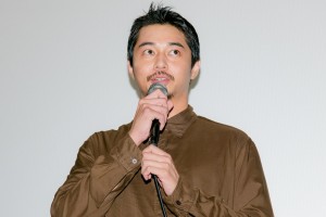 映画『草の響き』舞台あいさつに登壇した東出昌大