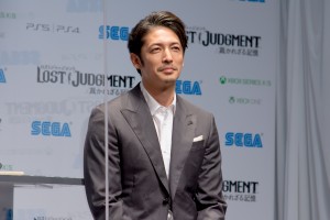 『LOST JUDGMENT：裁かれざる記憶』完成披露記者発表会に登場した玉木宏
