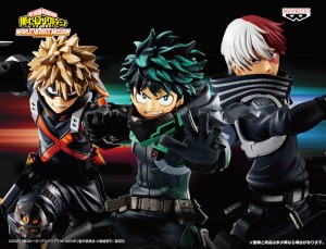 劇場版『ヒロアカ』緑谷出久などがフィギュア化！　全国のゲームセンターに順次登場
