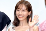 映画『ずっと独身でいるつもり？』完成披露試写会に登場した田中みな実