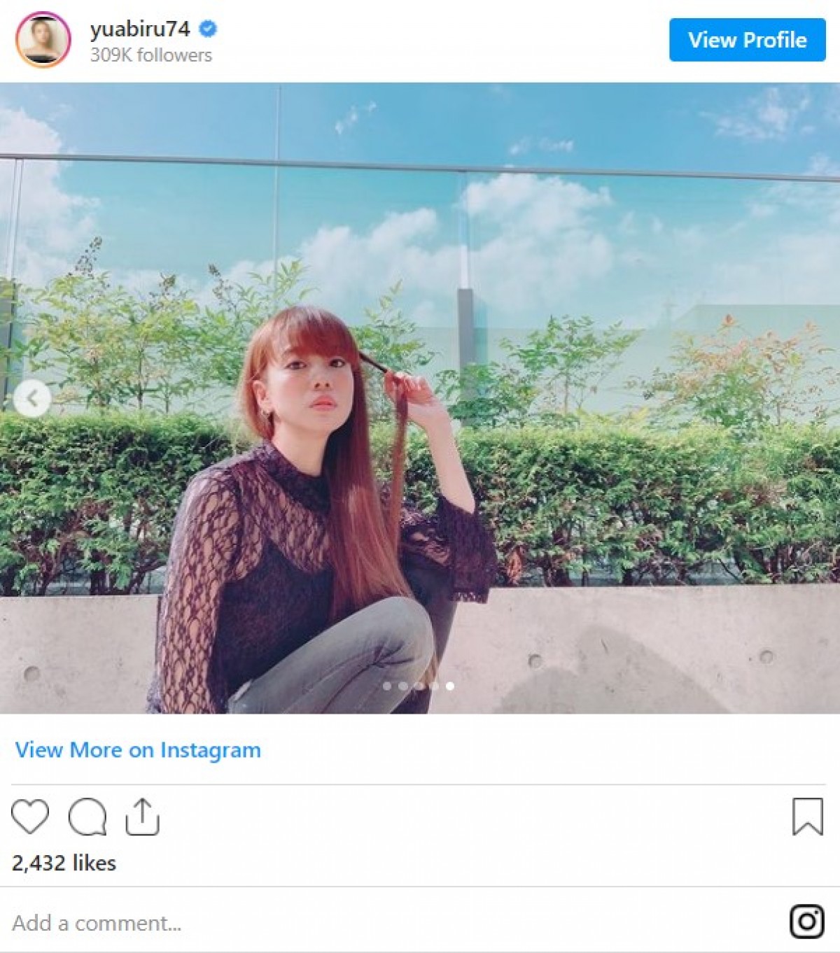 あびる優、前髪パッツンでイメチェン　「めちゃかわいい」「リアルバービー」と反響