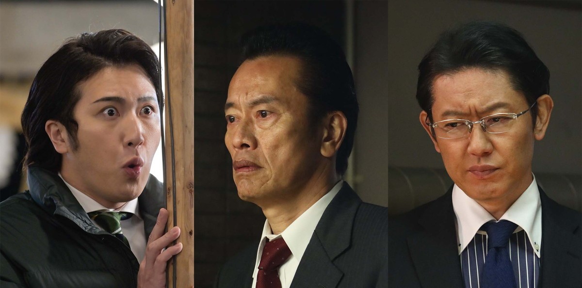 『ミステリと言う勿れ』新キャスト(左から)尾上松也、遠藤憲一、筒井道隆