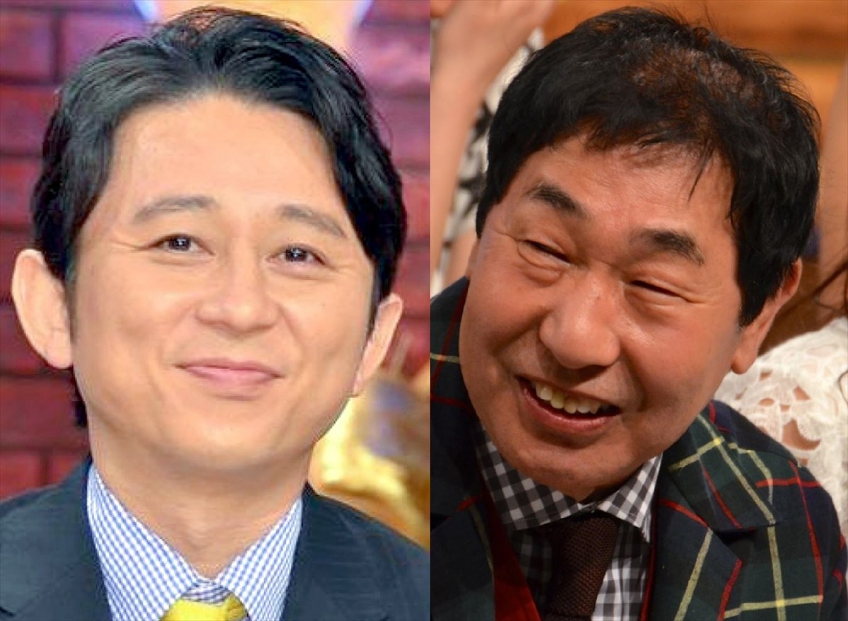 (左から)有吉弘行、蛭子能収