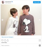 南明奈＆濱口優、夫婦の日におそろいのスヌーピールームウェア　※「南明奈」インスタグラム