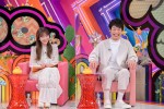 『100％！アピ～ルちゃん』（MBS・TBS系）MCを務める指原莉乃、麒麟・川島明