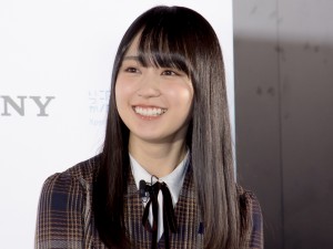 Xperia View×乃木坂46 VRコンテンツ発表会に登場した乃木坂46・賀喜遥香