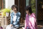 ドラマ『めぐる。』場面写真（左から）三田佳子、福本莉子