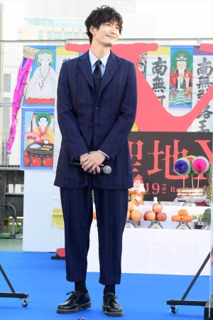 岡田将生、映画『聖地X』韓国式・大ヒット祈願イベントに登場