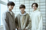 【写真】『真夜中乙女戦争』、Aぇ！ group・小島健の出演発表　永瀬廉＆佐野晶哉と3ショット公開