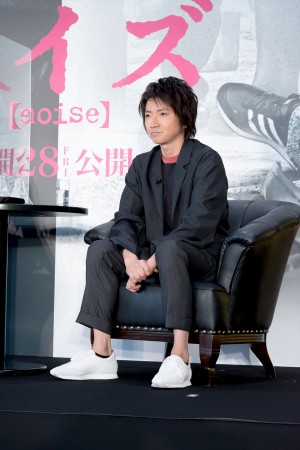 映画『ノイズ』スペシャルトークイベントに登場した藤原竜也