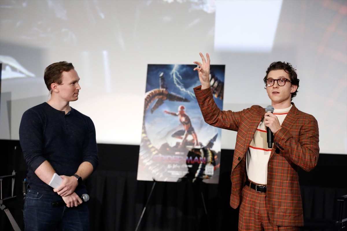 トム・ホランド「これは史上最高級のスーパーヒーロー映画」 『スパイダーマン』新作予告上映イベントに登場