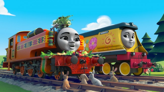 映画 きかんしゃトーマス オールスター パレード 3 25公開決定 予告編 キーアート解禁 21年12月24日 写真 クランクイン