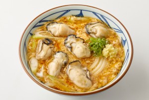 丸亀製麺牡蠣たまあんかけうどん