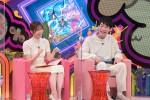 『100％！アピ～ルちゃん』（MBS・TBS系）でMCを務める指原莉乃、麒麟・川島明