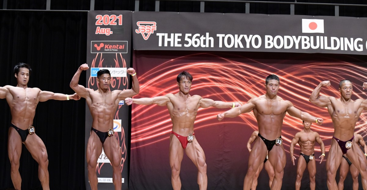 なかやまきんに君、圧巻の筋肉美披露　「東京ボディビル選手権大会」出場