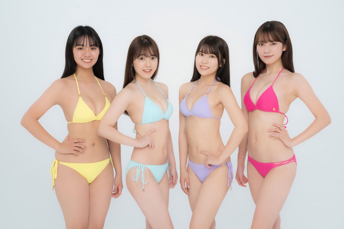 「TIF」人気グラビア企画　豊田ルナ、由良朱合、坂東遥、広山楓がアンバサダー就任