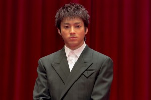 映画『燃えよ剣』完成報告イベントに登場した山田裕貴