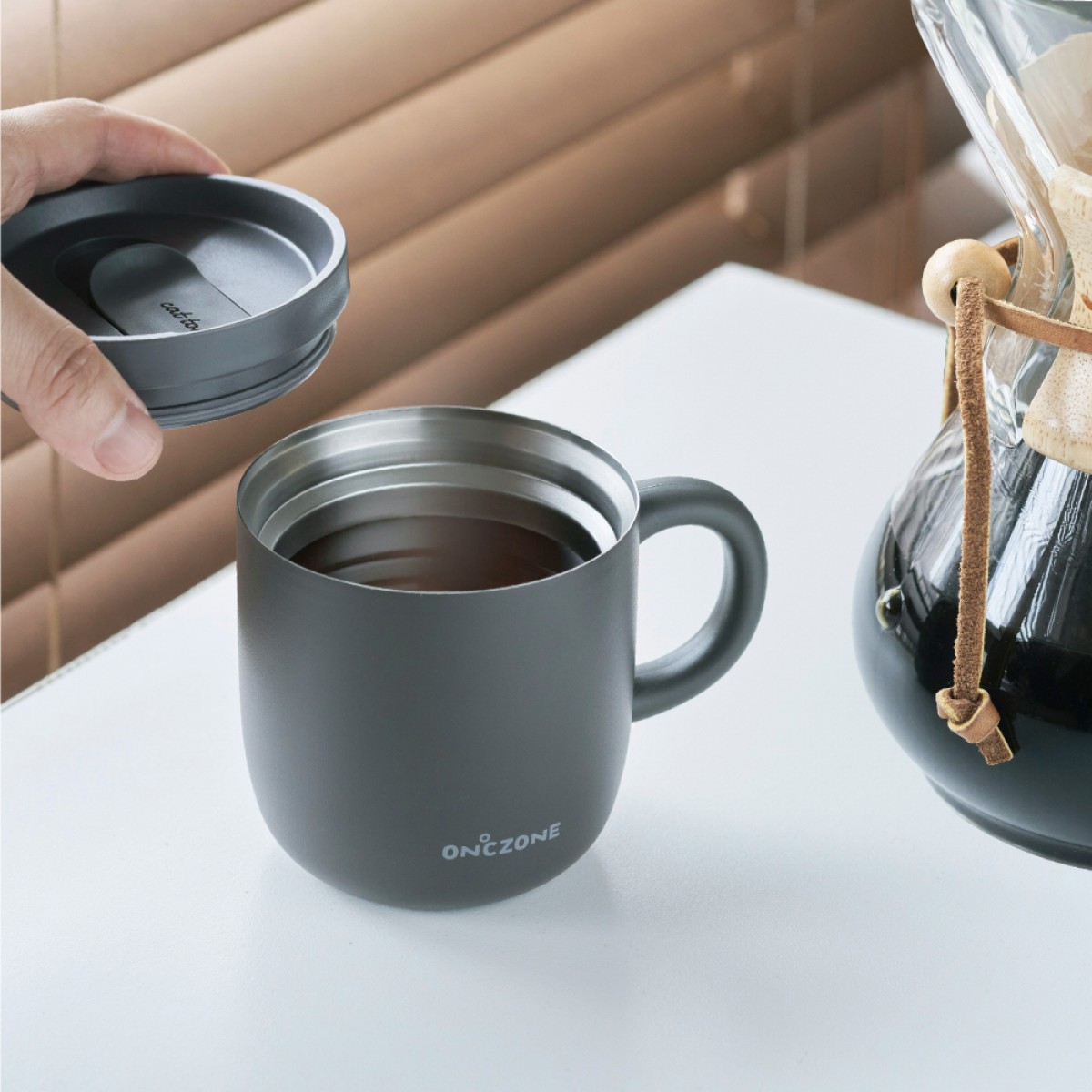 3分で飲みやすい温度になるマグカップ登場