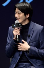 向井理、「フジコー ブルーデオ新 CM」発表会に登場