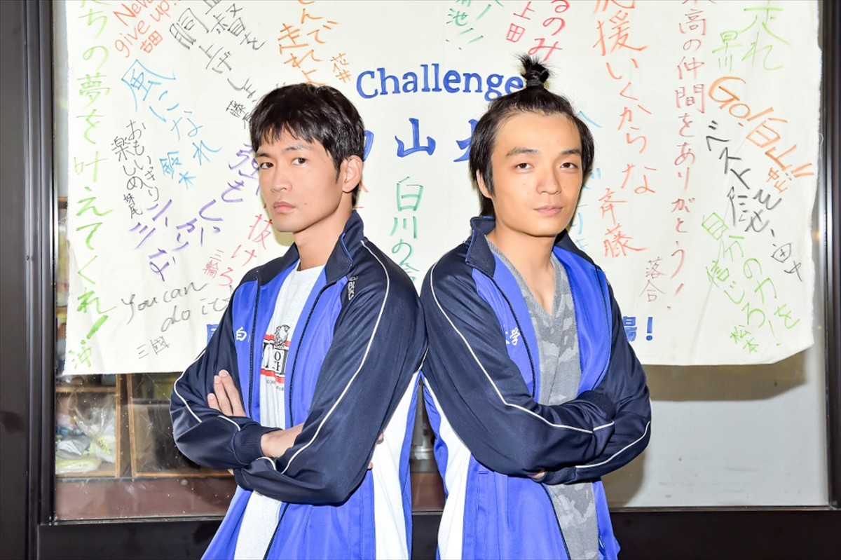 金曜ドラマ『最愛』で共演する(左から)松下洸平、岡山天音