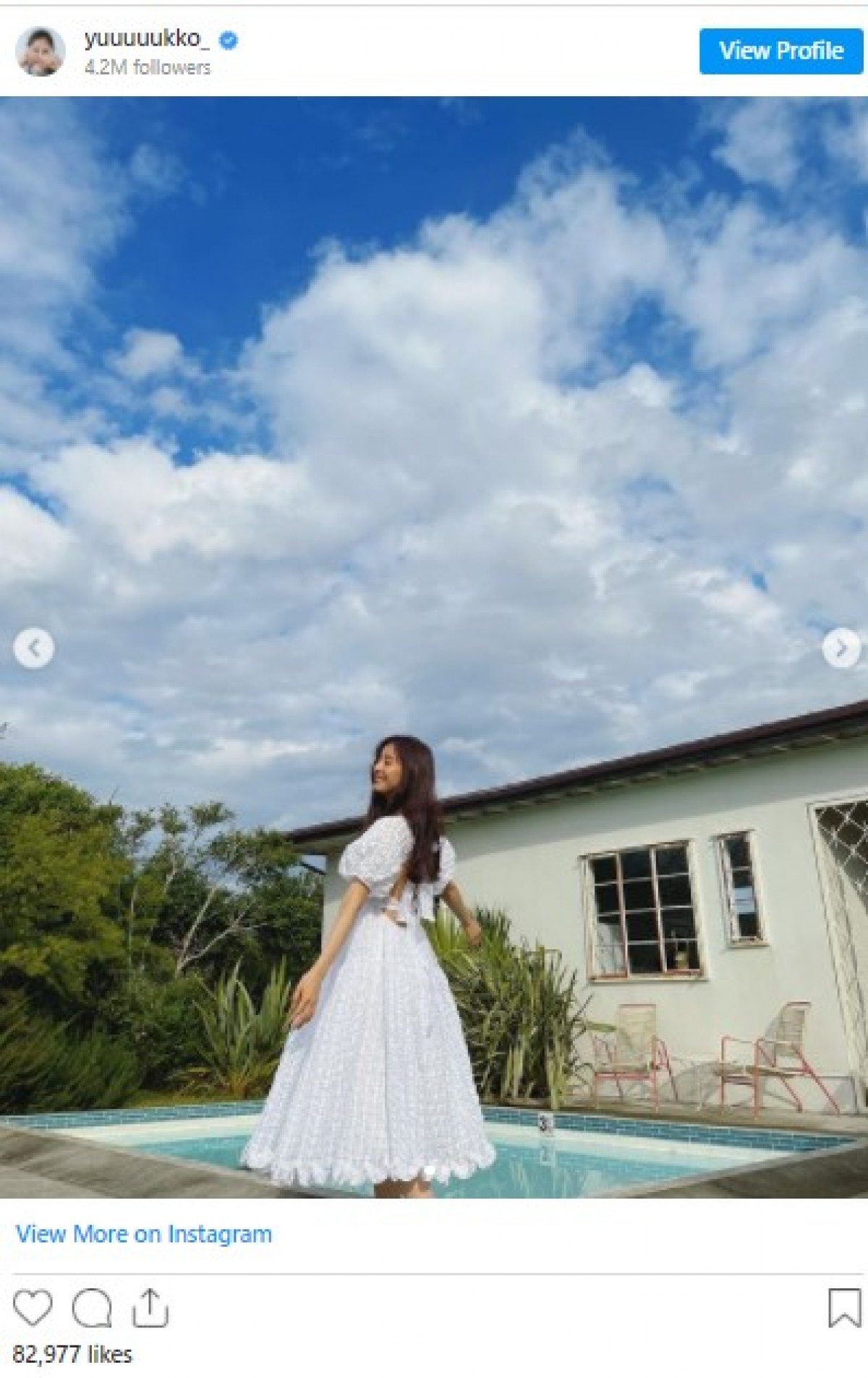 新木優子、「non-no」モデル卒業　美しいドレスのオフショットに「天使のようです」