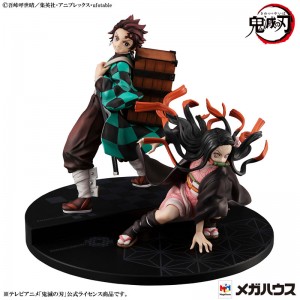 『鬼滅の刃』炭治郎＆禰豆子が兄妹セットでフィギュア化！　臨戦態勢に入る瞬間を表現