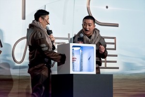 映画『DUNE／デューン 砂の惑星』ジャパンプレミアに登場したチョコレートプラネット